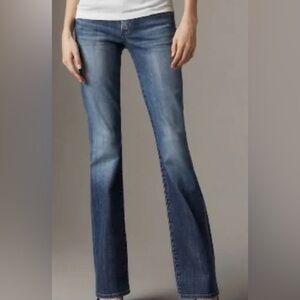 CITIZENS OF HUMANITY Kelly Boot Cut Low Rise Blue Jeans Denim Y2K Dark Wash Pant